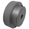B&B Manufacturing 80MP037-6A4, Timing Pulley, Aluminum, Clear Anodized,  80MP037-6A4 - alternate 2